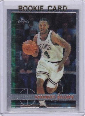 CHAUNCEY BILLUPS ROOKIE CARD 1997/98 Topps Chrome Basketball DETROIT PISTONS RC! - Image 1 of 2