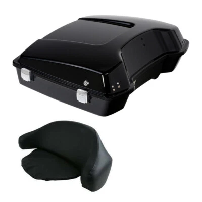 Respaldo de maletero de 5,5" apto para Harley Road King Electra Glide Touring 97-13 Foto 1 de 4