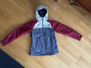 The North Face Jacke, Damen, Größe L, grau/weiß/bordeaux - Bild 1 von 6