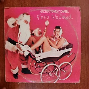 Hector Yomo Y Daniel - Feliz Navidad [1979] Vinyl LP Salsa Plena Holiday Fania - Picture 1 of 5