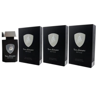Tonino Lamborghini Mitico 3 x 125 ml Eau de Toilette EDT Set Herrenparfum
