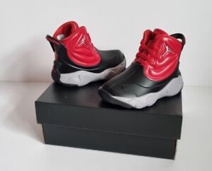 Nike Air Jordan Drip 23 (TD) Bred Rain Boots CT5799-006 Toddler Size 6c Uk 5.5