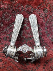 NOS Vintage Campagnolo Nuovo/Super Record Downtube Shifters w/Clamp-On Mount  - Picture 1 of 5