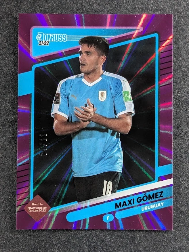 2021-22 Panini Donruss FIFA MAXI GOMEZ /99 Holo Purple Laser Uruguay #173