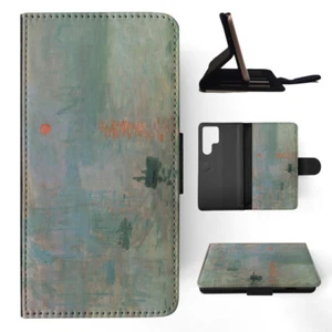 FLIP CASE FOR SAMSUNG GALAXY|CLAUDE MONET - IMPRESSION, SUNRISE ART - Picture 1 of 120