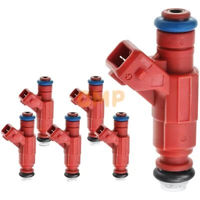 6x Inyector de combustible para Ford Explorer 2002-2003 Mercury Mountaineer 2001-2003 4,0 L Foto 1 de 4