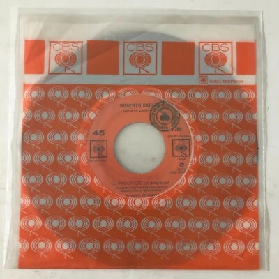 ROBERTO CARLOS -EL PROGRESO / NECESITO LLAMAR SU ATENCION- 1976 MEXICAN 7¨SINGLE - Image 1 of 4