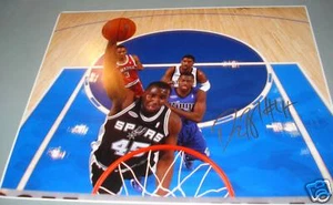 SA Spurs DEJUAN BLAIR Signed Auto 16x20 Photo COA - Picture 1 of 2