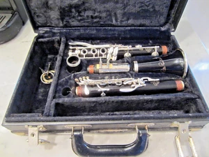 Clarinete LeBlanc Francia Pete Fuente Granadilla Madera Bb Recién Revisado - Imagen 1 de 11