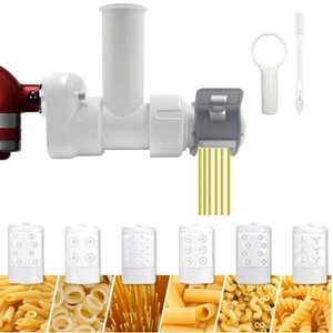 Nudelmaschine Aufsatz für Kitchen Aid Standmixer mit 6 austauschbaren Di... - Bild 1 von 8