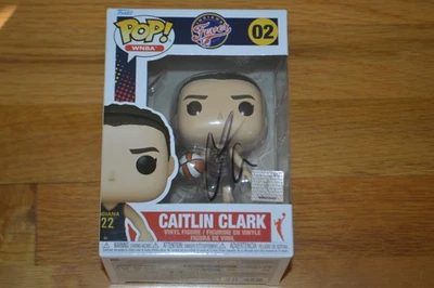 Caitlin Clark Signed Indiana Fever Funko Pop #02 Vinyl Figure with PSA Hologram - Image 1 of 4