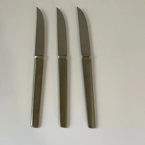 Vintage Set / 3 Arthur Salm Steakmesser Edelstahl Besteck Österreich - Bild 1 von 4