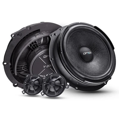 Lautsprecher für VW T6 Front vorne 2-Wege Kompo Boxen 100% P&P Bulli T6 100Wrms - Bild 1 von 4