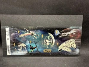 2015 Star Wars Mini foglio codice a barre MS3770 francobolli Royal Mail MNH decimale GB - Foto 1 di 5