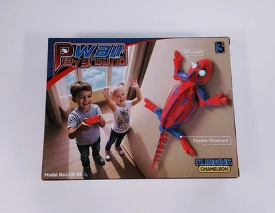 Juguete Camaleón RC Escalada en Pared para Niños, Lagarto Control Remoto Recargable Nuevo en Caja Foto 1 de 4