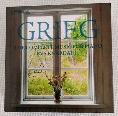 Grieg: Complete Piano Music (Klavier: Eva Knardahl, Love Derwinger, 12 CD BIS) - Bild 1 von 3