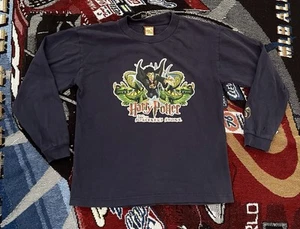 VINTAGE HARRY POTTER T SHIRT SORCERER'S STONE MOVIE YOUTH LARGE RARE 2001 - Picture 1 of 13