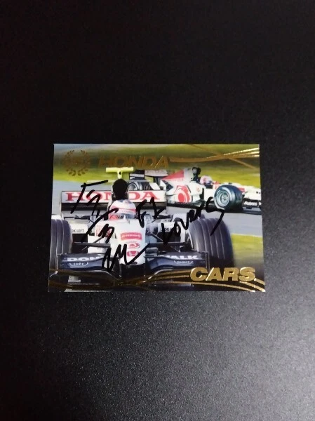 2006 Futera Grand Prix Jun Imamiya Signed F1 Trading Card Ferrari McLaren Rare - Image 1 of 1