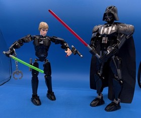 TWO (2) LEGO STAR WARS SETS 75110 LUKE SKYWALKER AND 75111 DARTH VADER 100%