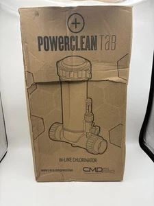 CMP Power Clean Tab Ultra In-Line Chlorinator w/Clear Glass Lid New - Picture 1 of 2