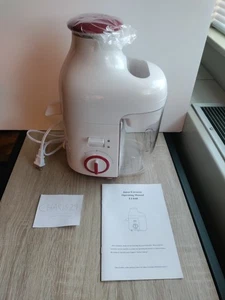 Extractor Exprimidor Silencioso 250W para Frutas y Verduras Blanco (Nuevo) - Imagen 1 de 12