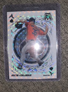 2022 Panini Mosaic - Aces Justin Verlander #A-7 Green Mosaic Prizm - MINT - Picture 1 of 8