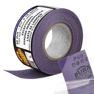 60 Grit Purple Ceramic 2.75" x 12 Yard Roll Self Adhesive Longboard Sandpaper - Picture 1 of 5