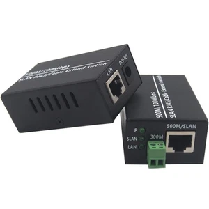 IP Ethernet Over Twisted Pair Extenders 500M/100Mbps RJ45 2 Pack PMD-IP-E-500M - Picture 1 of 11