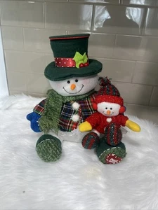 Avon Plüsch Schneemann Überraschung musikalisch animiert Popup Plüsch Hut!!! Funktioniert super - Bild 1 von 11