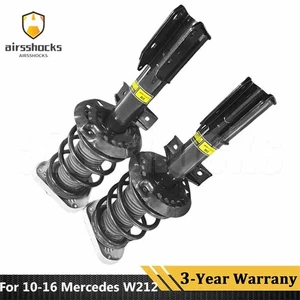 For 10-16 Mercedes W212 E350 4Matic Front Right & Left Shock Absorber Spring Set - Picture 1 of 10