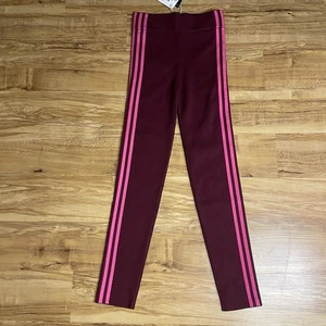 Adidas x Ivy Park Cherry Wood Knit Pants NWT Size M Retail $120 - Picture 1 of 3