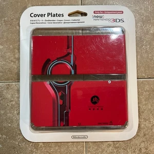New Nintendo 3DS Xenoblade Red Kisekae Cover Plates No. 059 Power of Monado NEW - Picture 1 of 8