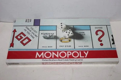 Juego de Mesa Parker Brothers MONOPOLY Vintage Nuevo y Precintado 1961 Nº 9 Foto 1 de 4