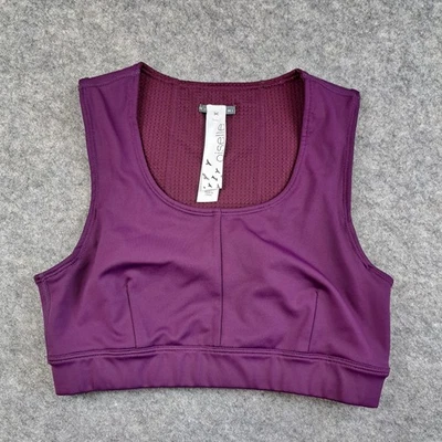 Oiselle Sports Bra Womens 6 Purple Running Athletic Yoga Gym Supportive Top - Image 1 of 4