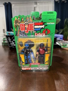 2003 GI JOE Cobra VIPER & ALLEY VIPER Spy Troops 2 PACK NEW ARAH - Picture 1 of 6