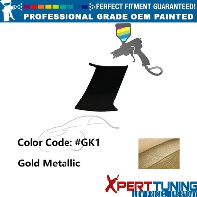 Fits 02-07 Subaru Impreza WRX Painted #GK1 Gold Metallic Trunk Spoiler Support Foto 1 de 4