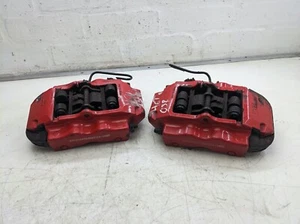 PORSCHE CAYENNE TURBO 955 2005 REAR BRAKE CALIPERS CARRIERS BREMBO SET X2 - Picture 1 of 6