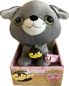 The Original Snubbies -PLUSH WHISKERS - Kitties - NEW & BOXED - Picture 1 of 2