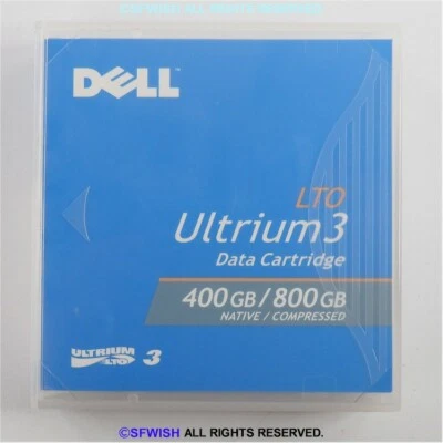 Cinta de respaldo Dell 0hc591 LTO-3 Ultrium Foto 1 de 2