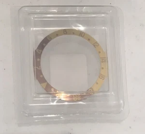ROLEX ROOT BEER BEZEL INSERT BROWN/GOLD - B315-16713-15-A1 - New Sealed Package - Picture 1 of 2