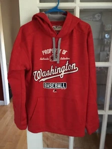 Majestic Therma Base Washington Nationals Authentic Collection Sweatshirt Medium - Bild 1 von 5