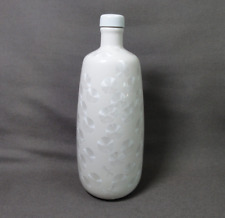 Bouteille de soju coréen Hanju chef-d'œuvre, émail cristallin blanc, RARE 700 ml