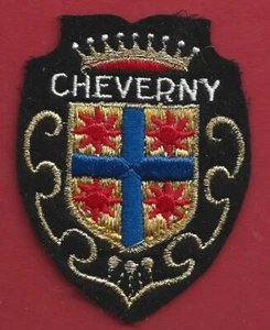 ECUSSON BRODé " CHEVERNY " QUALITé TRES BON ETAT . ref 23A - Picture 1 of 1