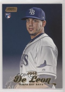 2017 Topps Stadium Club Gold Foil Jose De Leon #243 Rookie RC