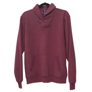 Gap Outlet Cowl Neck / Shawl Neck w. Button Closure / Brown/Burgundy Size Medium - Picture 1 of 8