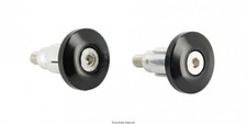 Embout de guidon cross plat Noir Moto Universel Diamètre 13 et 17mm