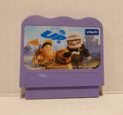 VTech VSmile learning system Disney Pixar UP Movie Cartridge Game works well - Image 1 of 4