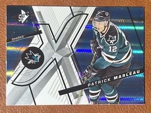 Patrick Marleau 2008-09 Upper Deck SPx Sharks Hockey Card #15