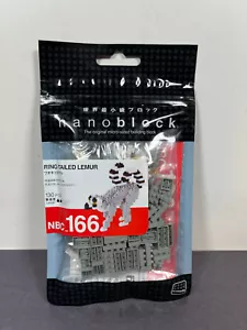 Nanoblock RING TAILED LEMUR NBC166 Building Set 130 Pcs NEW - Picture 1 of 4