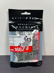Nanoblock RING TAILED LEMUR NBC166 Bausatz 130 Teile NEU - Bild 1 von 4
